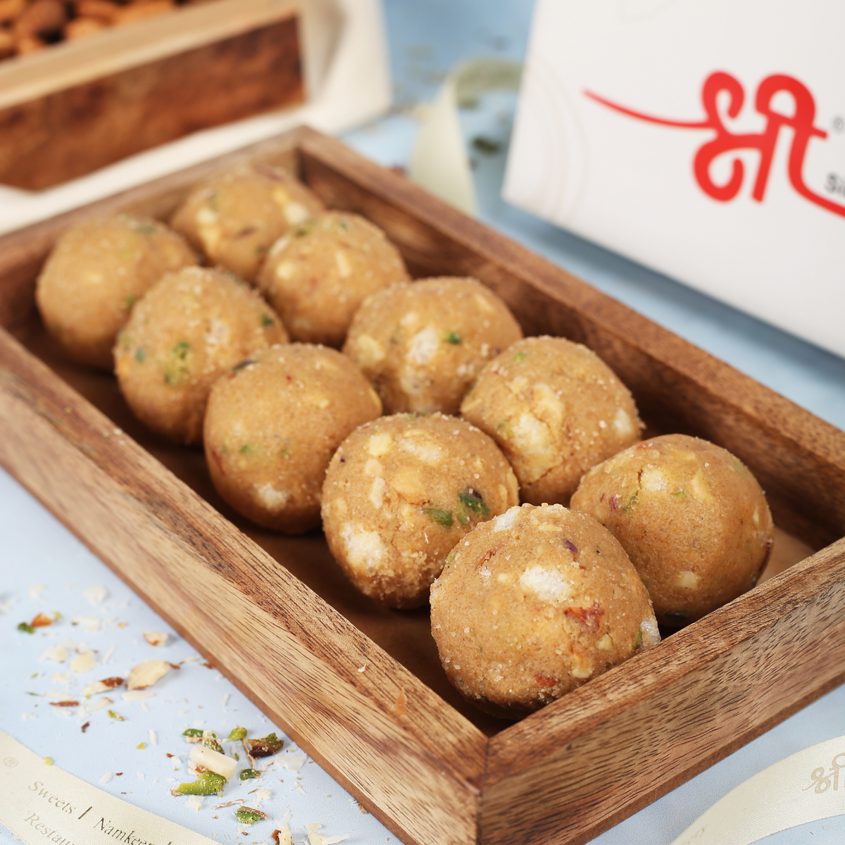 Aata Texture Aata Poshtik Laddu – Shree Ganga Sweets