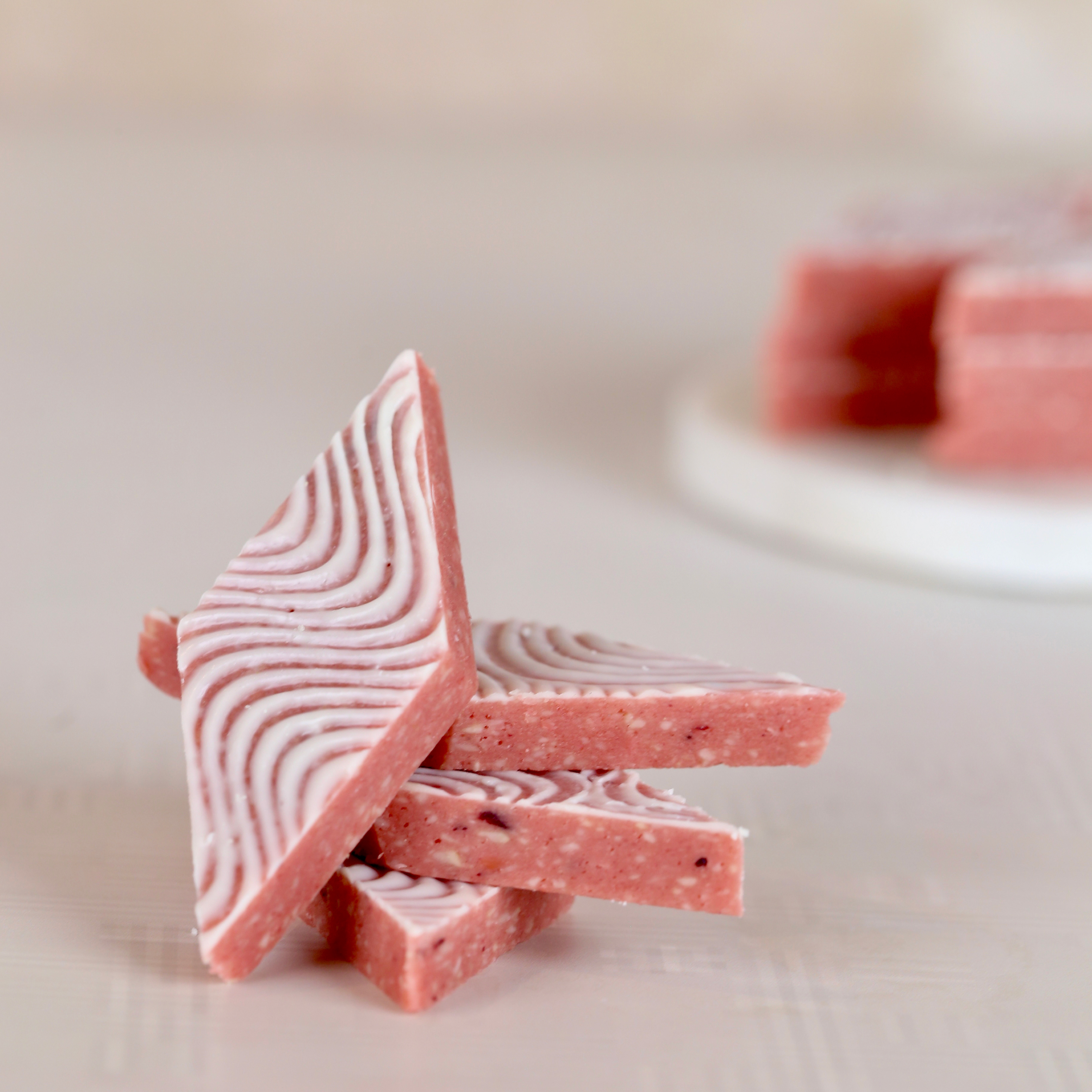 Kaju Katli - Strawberry
